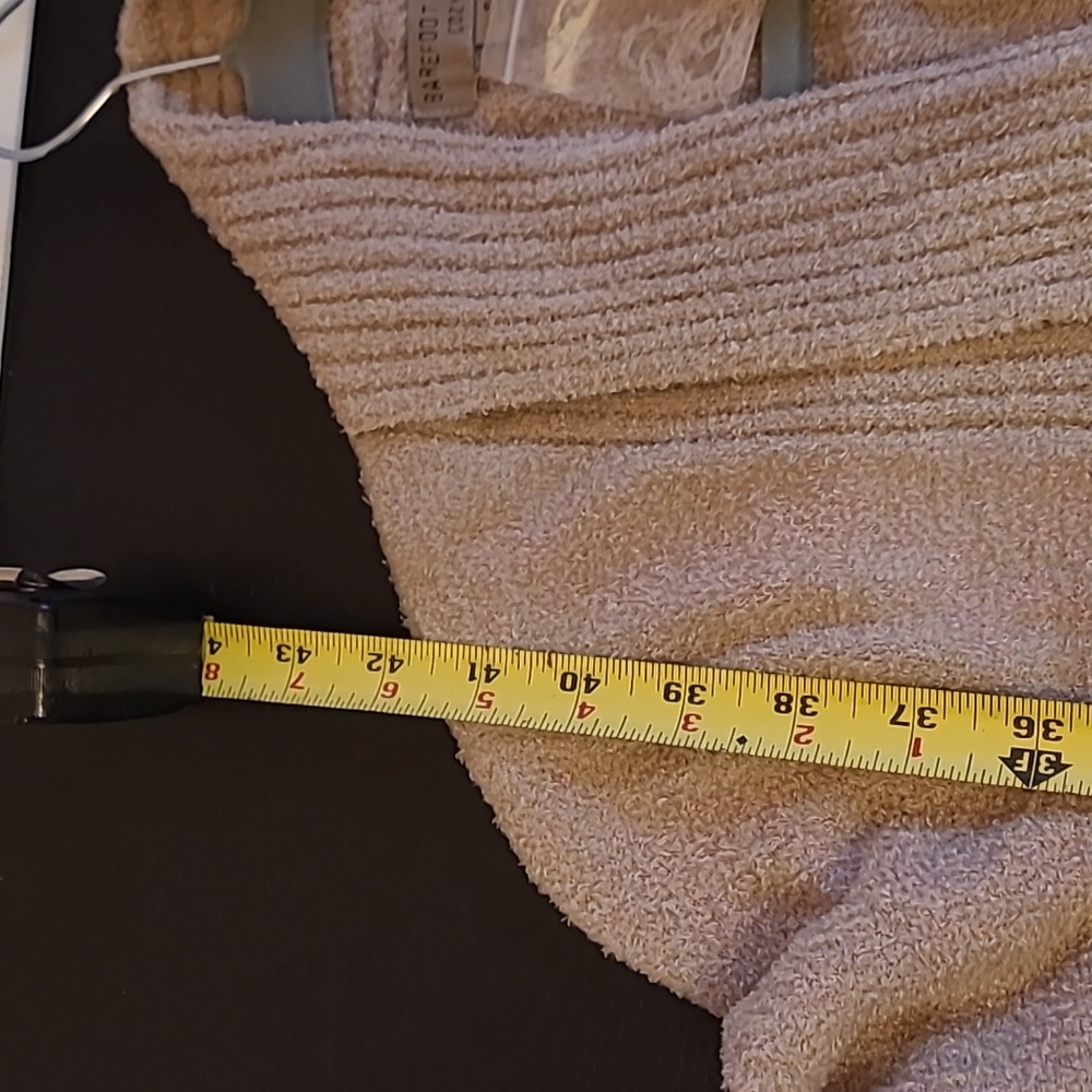 NWOT BAREFOOT DREAMS tan cozychic lite duster - Picture 10 of 10